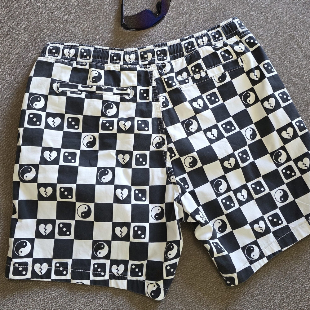 Checkerboard Shorts - Picture 2 of 3